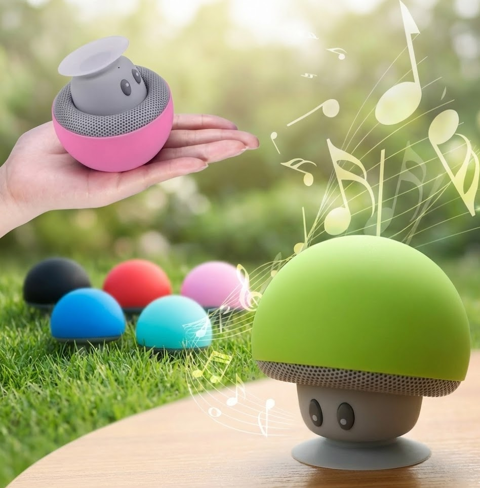 Mini Bocina Bluetooth Hongo - Image 2
