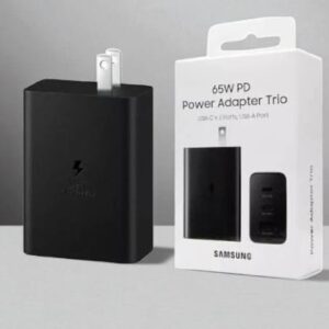 Cargador triple Samsung Usb-C de 65w