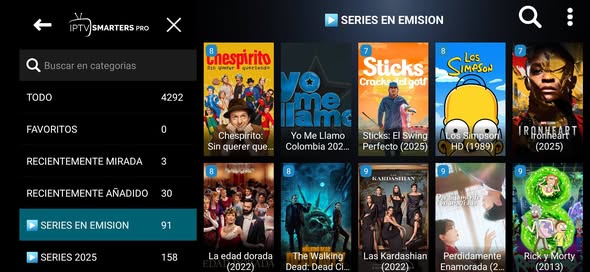 IPTV Smarters con tvbox android tv (anual) 1 licencia anual y programacion permanente y muchos más - Image 4