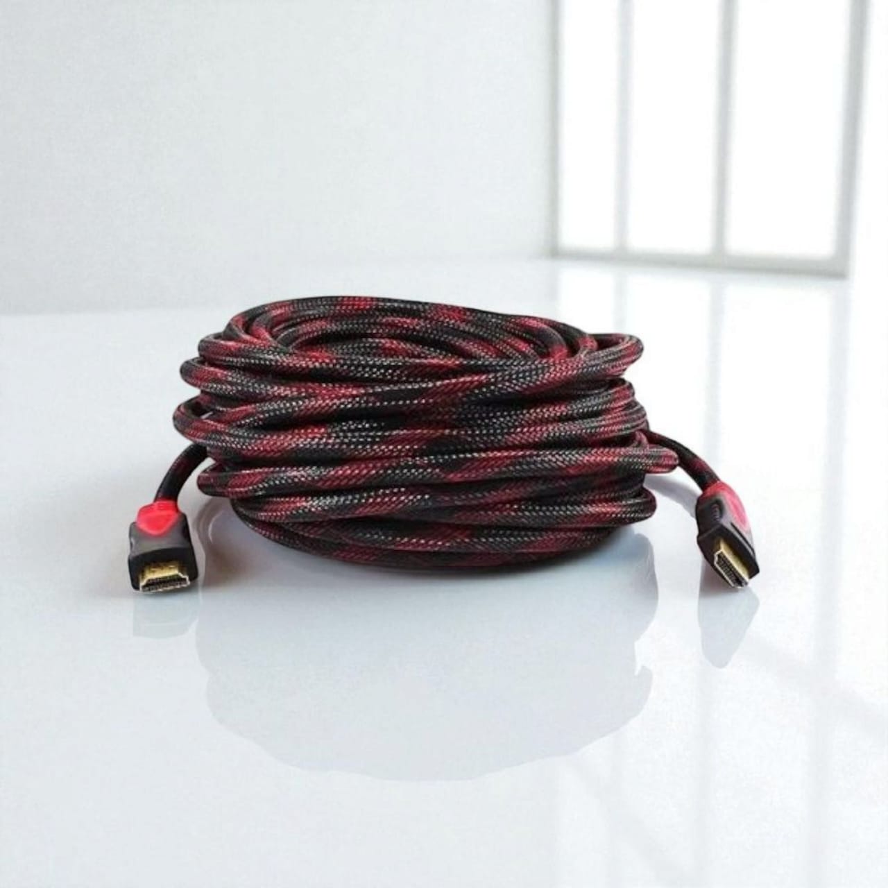 Cable De Video Hdmi A Hdmi De 20 Metros, Cable Reforzado, para Xbox, Ps3, Ps4 (20 Metros)