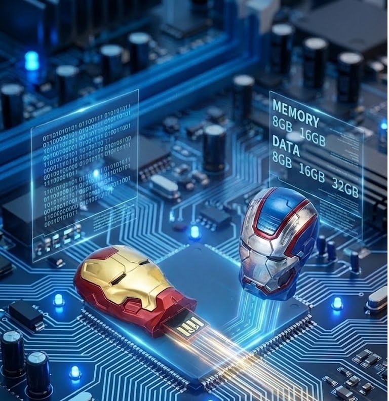 memorias de colección IronMan de Marvel 16 gb - Imagen 4
