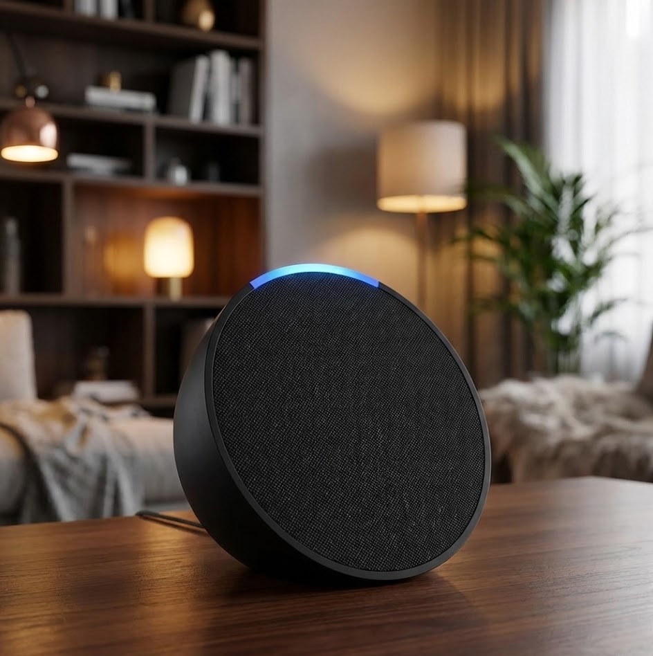 Alexa Amazon Echo Pop Con Asistente Virtual Negro Echo Pop - Imagen 4