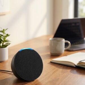 Alexa Amazon Echo Pop Con Asistente Virtual Negro Echo Pop