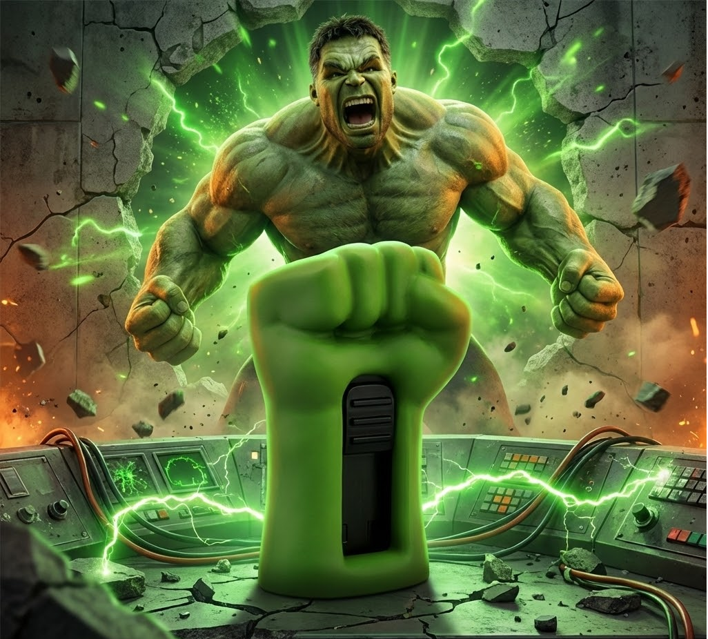 Usb De Hulk - Puño/mano - Bruce Banner Superheroes- Avengers Hulk - Image 2