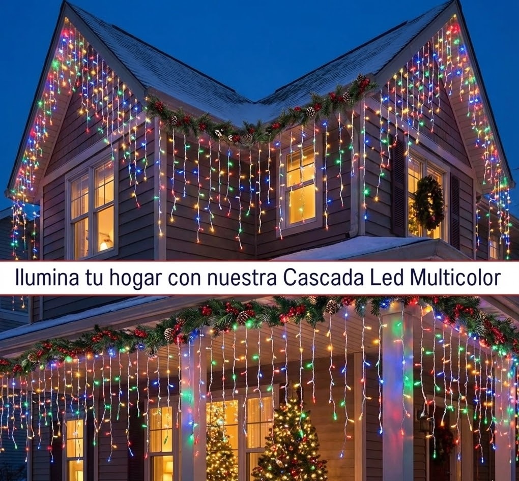 🌟 Cascada de Luces LED de 5 Metros: El Toque Mágico que tu Hogar Merece 🌟 - Image 2